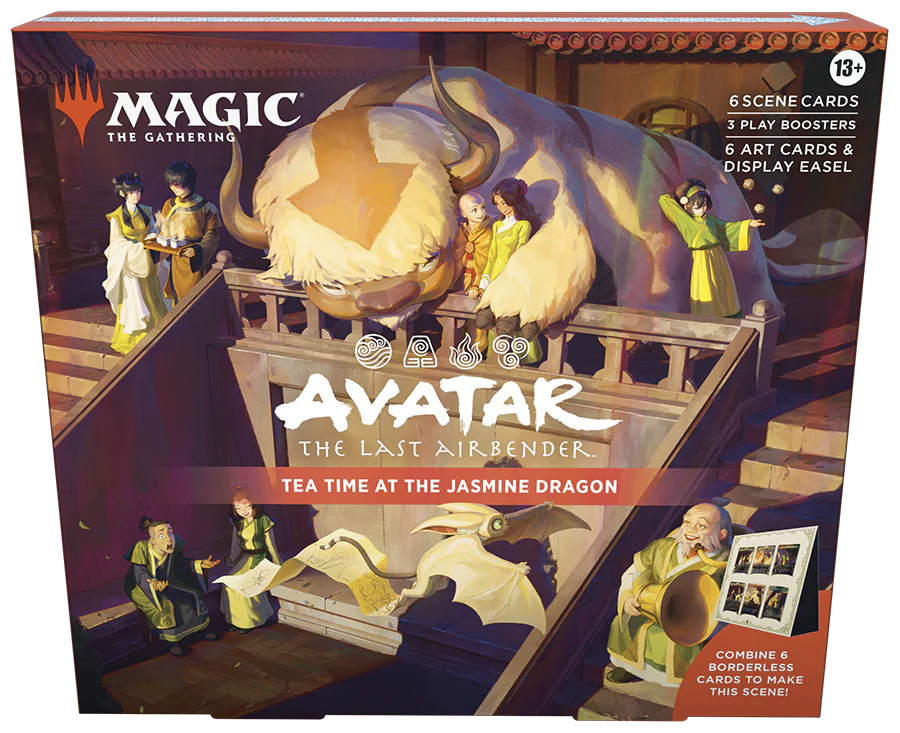 Avatar: The Last Airbender - Scene Box | Tea Time At The Jasmine Dragon