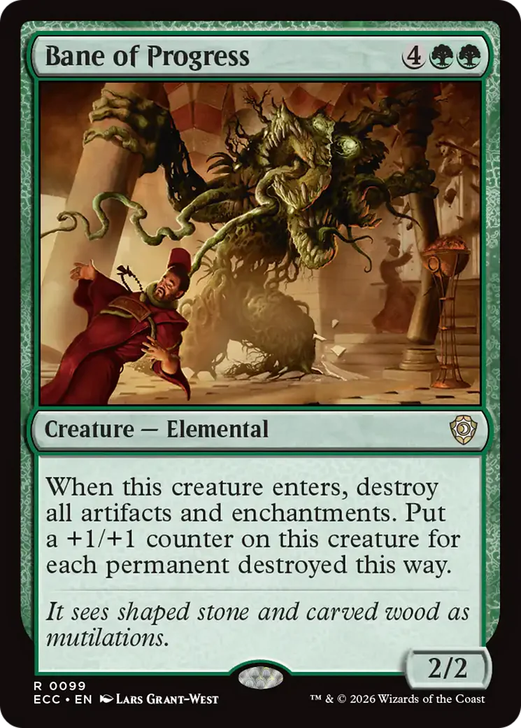 Bane of Progress [Lorwyn Eclipsed Commander]