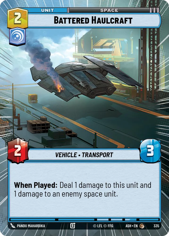 Battered Haulcraft (335) (Hyperspace) (335) [Ashes of the Empire]