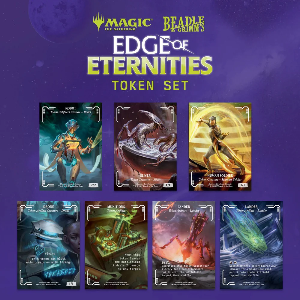 Beadle & Grimm's MTG Edge of Eternities Token Set - Image 2