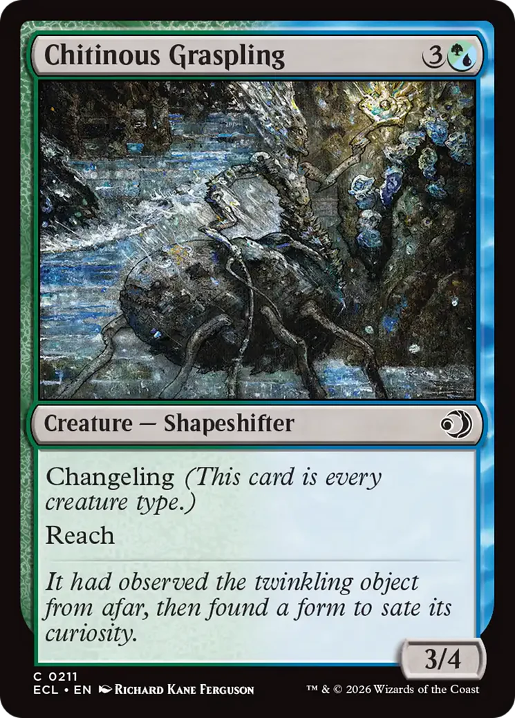 Chitinous Graspling [Lorwyn Eclipsed]