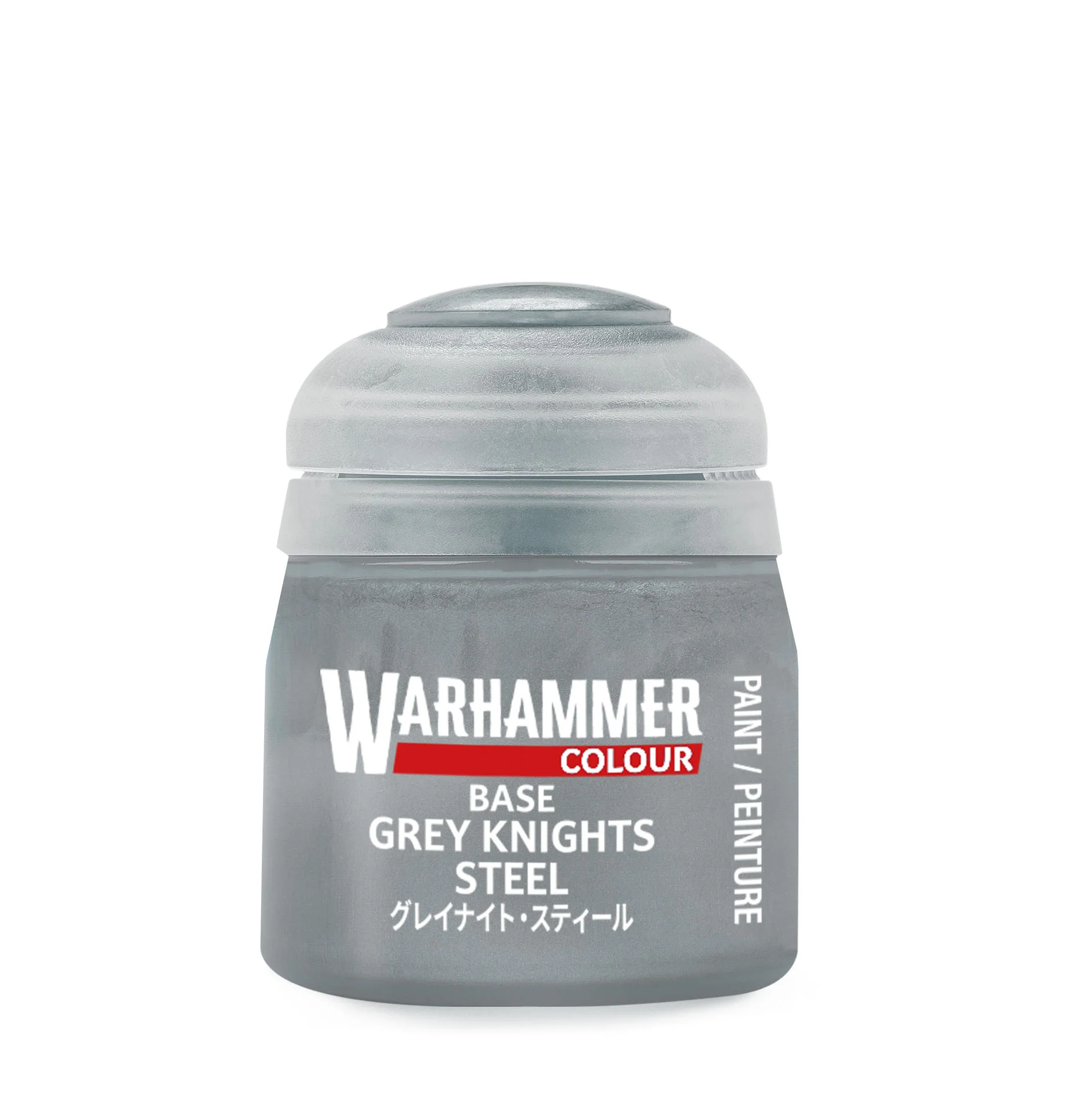 Warhammer Colour Base Paint - Grey Knights Steel