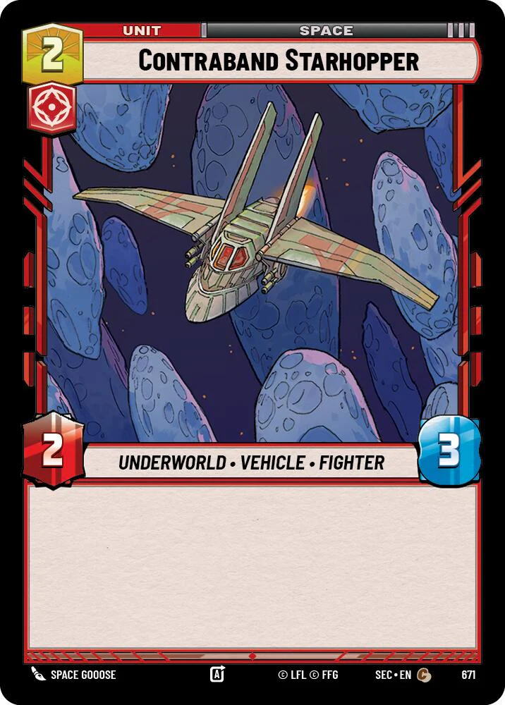 Contraband Starhopper (671) (Foil) (671) [Secrets of Power]