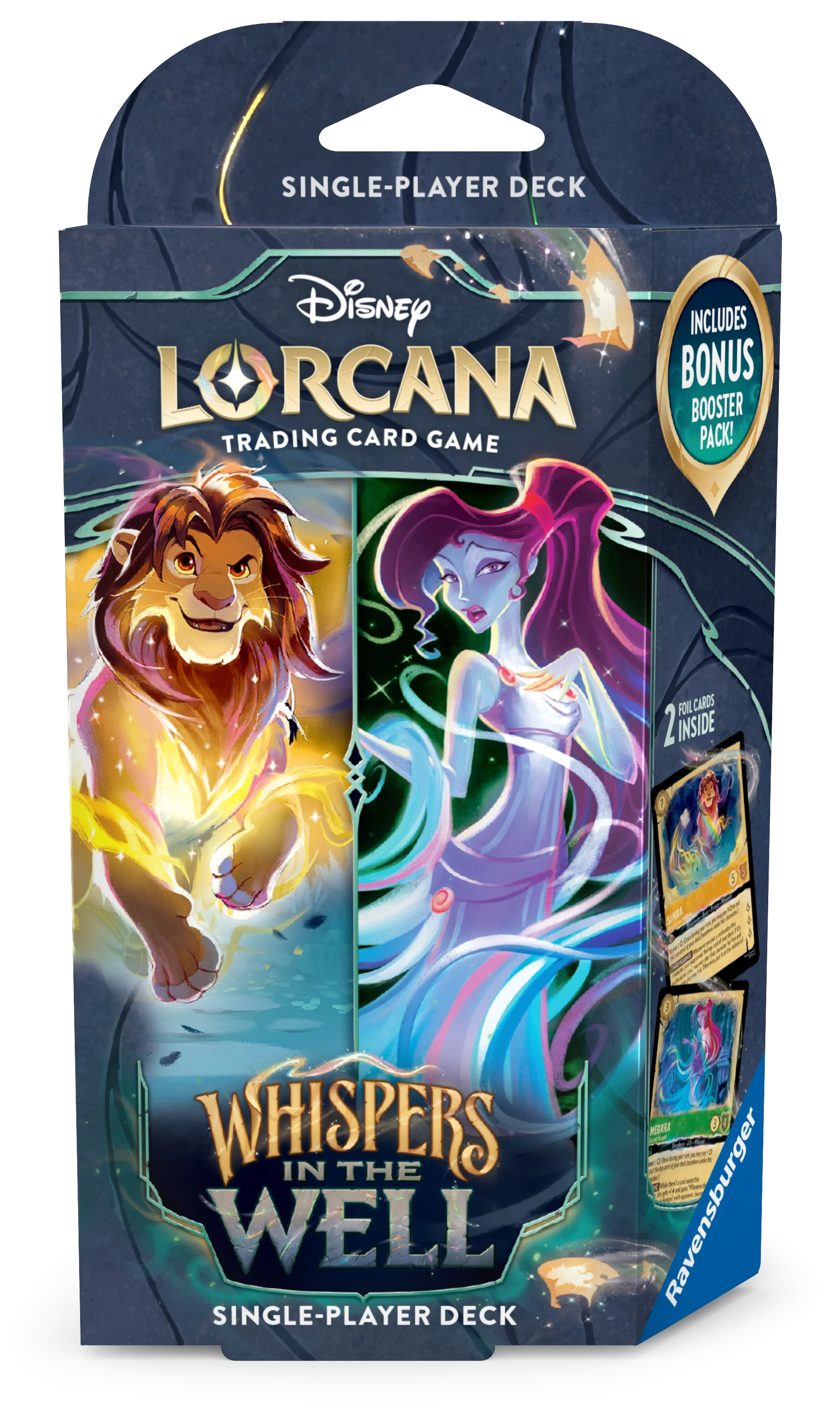 Disney Lorcana: Whispers in the Well | Starter Deck - Amber & Emerald