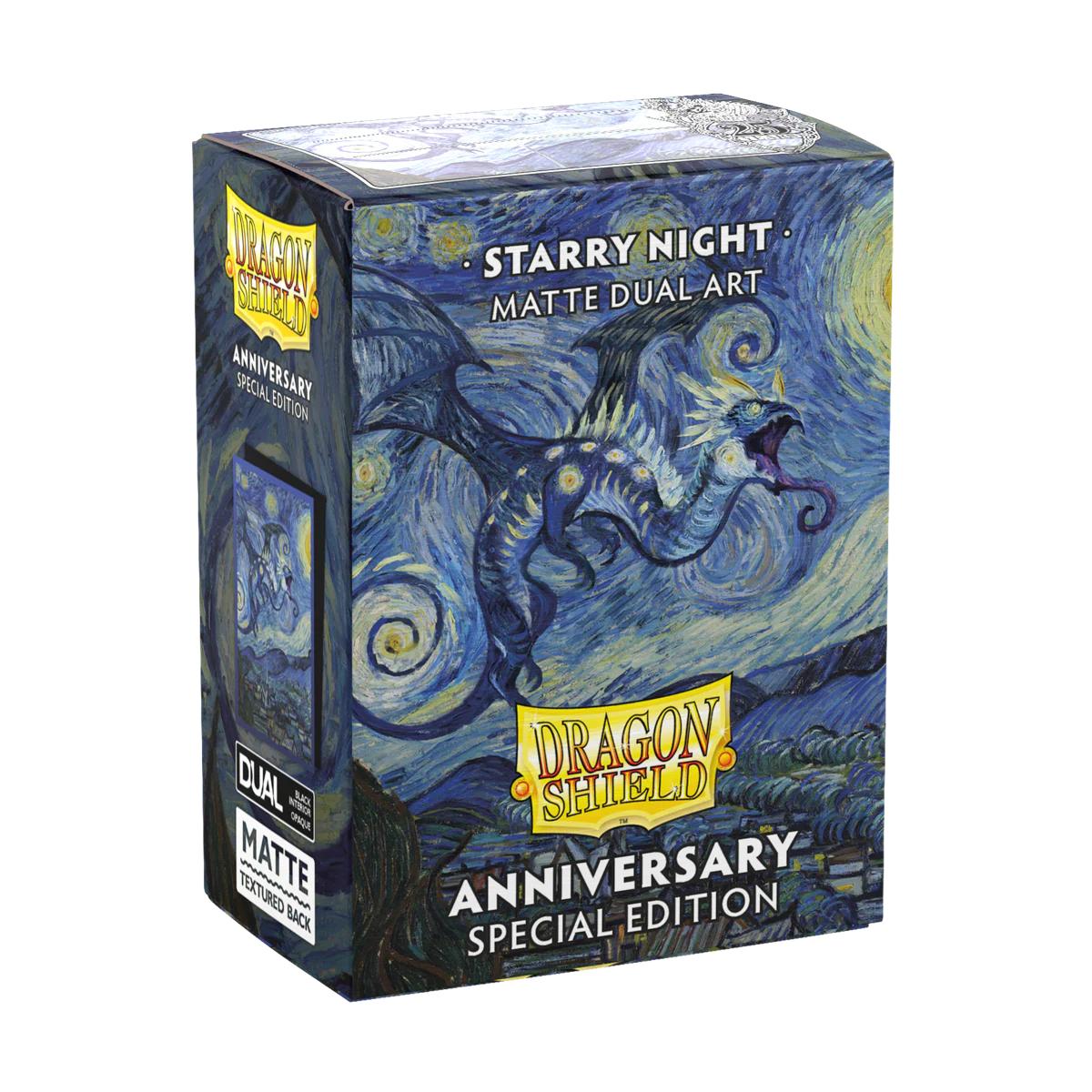 Dragon Shield: Art Sleeves - Dual Matte | 25th Anniversary - Starry Night (100)