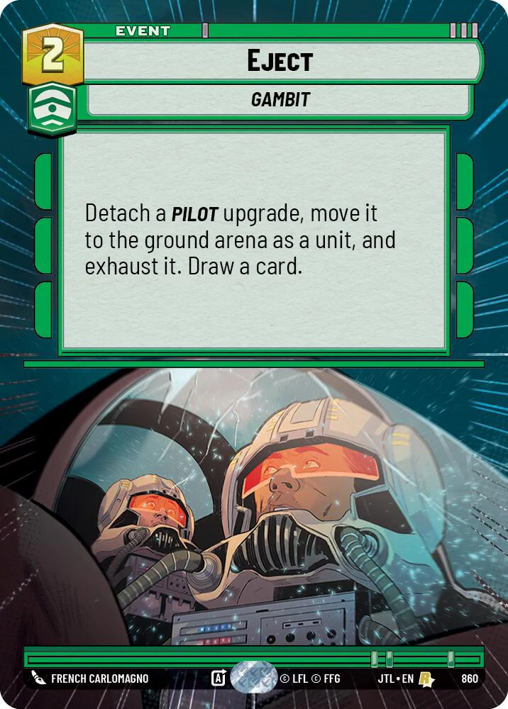 Eject (860) (Hyperspace Foil) (860) [Jump to Lightspeed]
