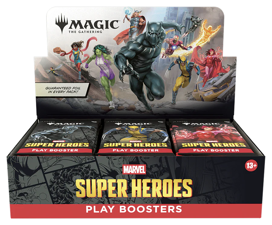 Marvel Super Heroes - Play Booster Box