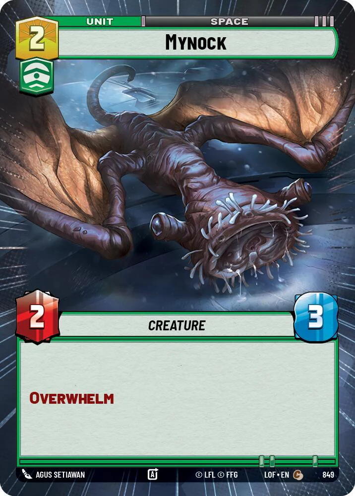 Mynock (849) (Hyperspace Foil) (849) [Legends of the Force]