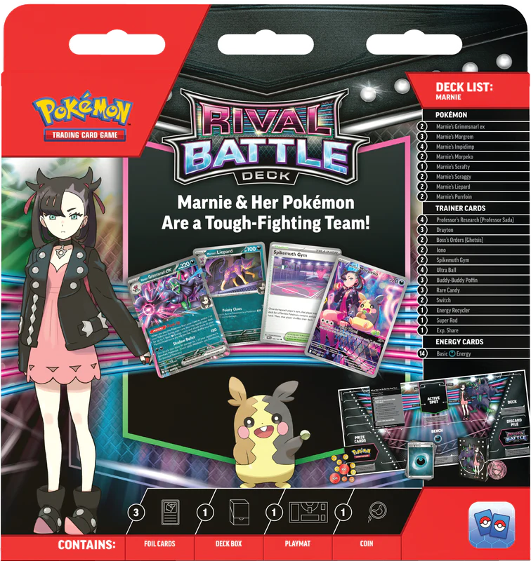 Pokémon TCG: Rival Battle Deck - Marnie - Image 2