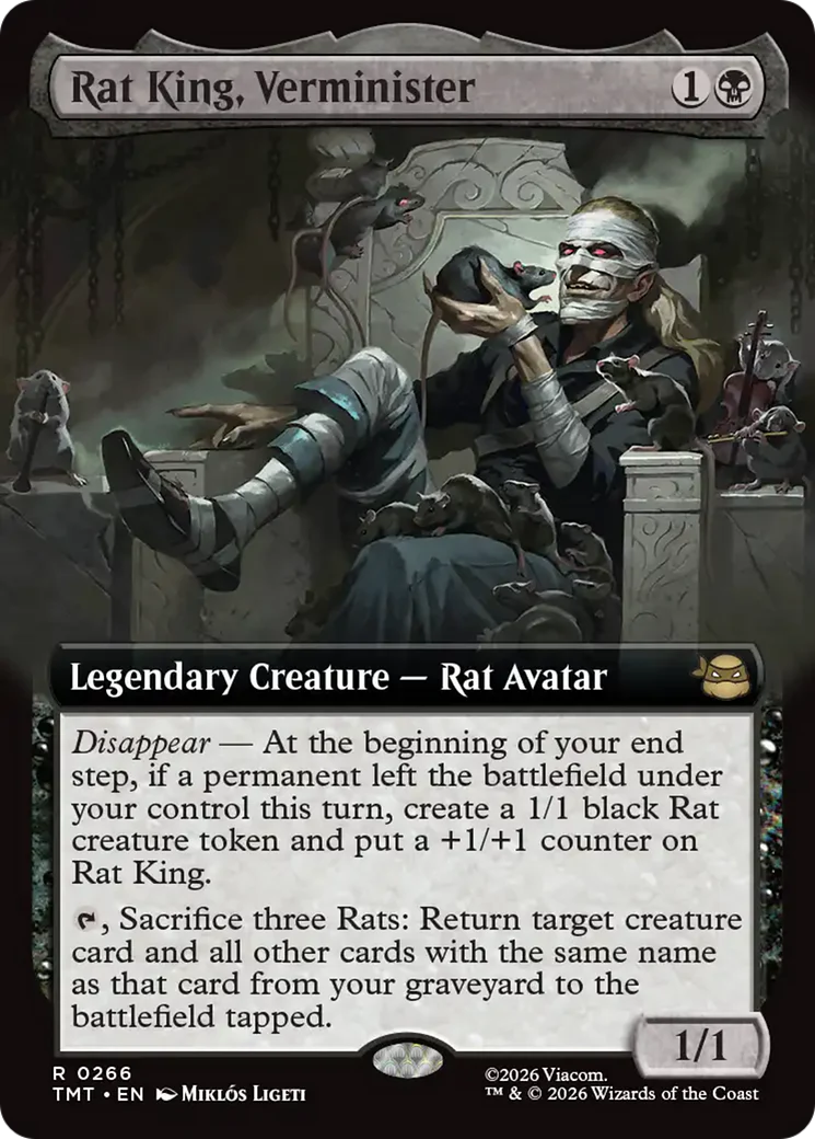 Rat King, Verminister (Extended Art) [Teenage Mutant Ninja Turtles]
