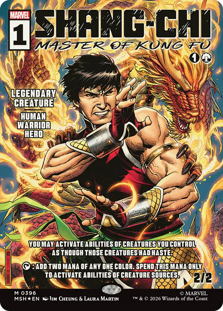 Shang-Chi, Master of Kung Fu (Showcase) (0396) [Marvel Super Heroes]