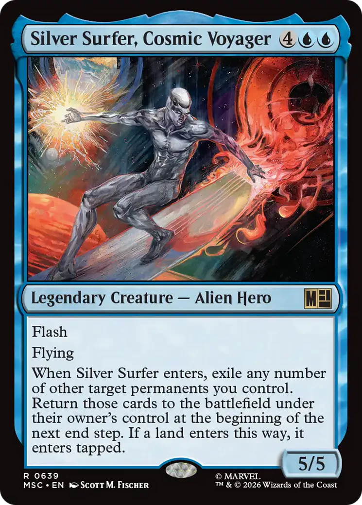 Silver Surfer, Cosmic Voyager [Marvel Super Heroes Commander]