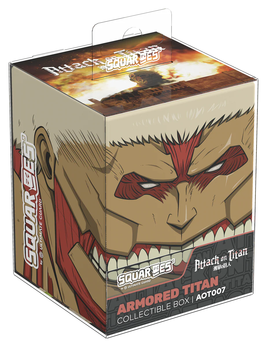 SQUAROE: Attack on Titan - ARMORED TITAN Deck - Box | 100+