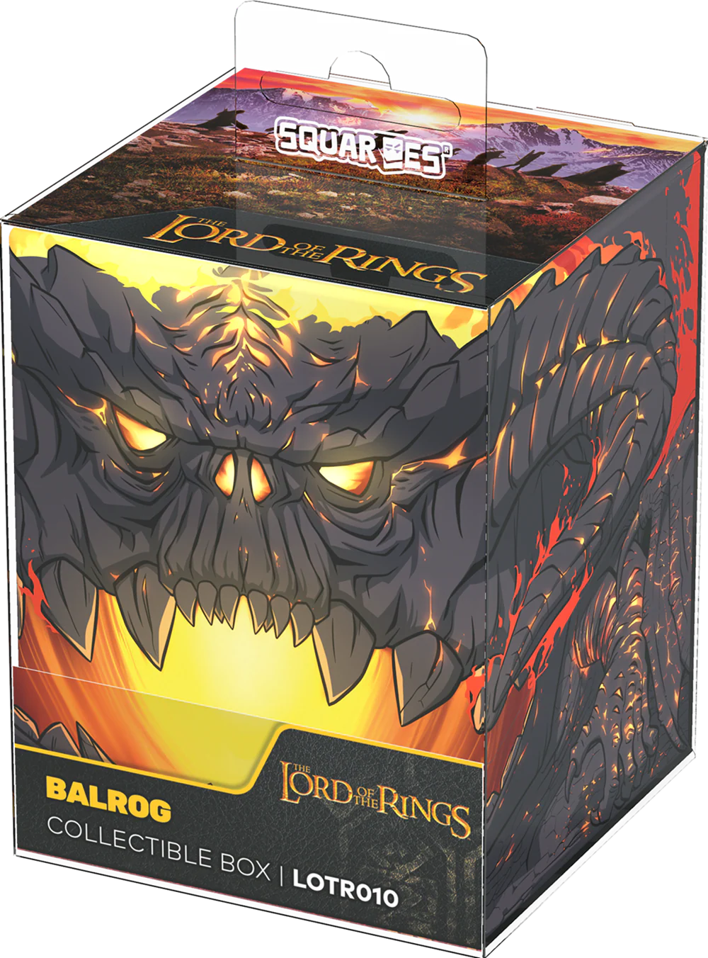 SQUAROE: The Lord of the Rings - Balrog - Deck Box | 100+