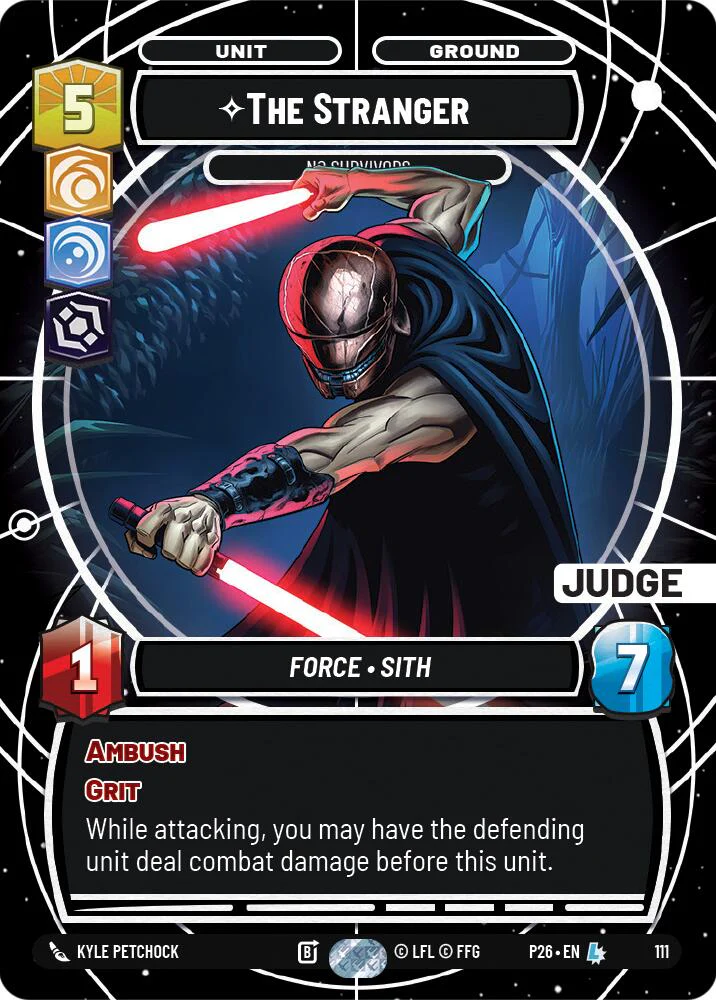 The Stranger - No Survivors (111) (111) [Judge Promos]