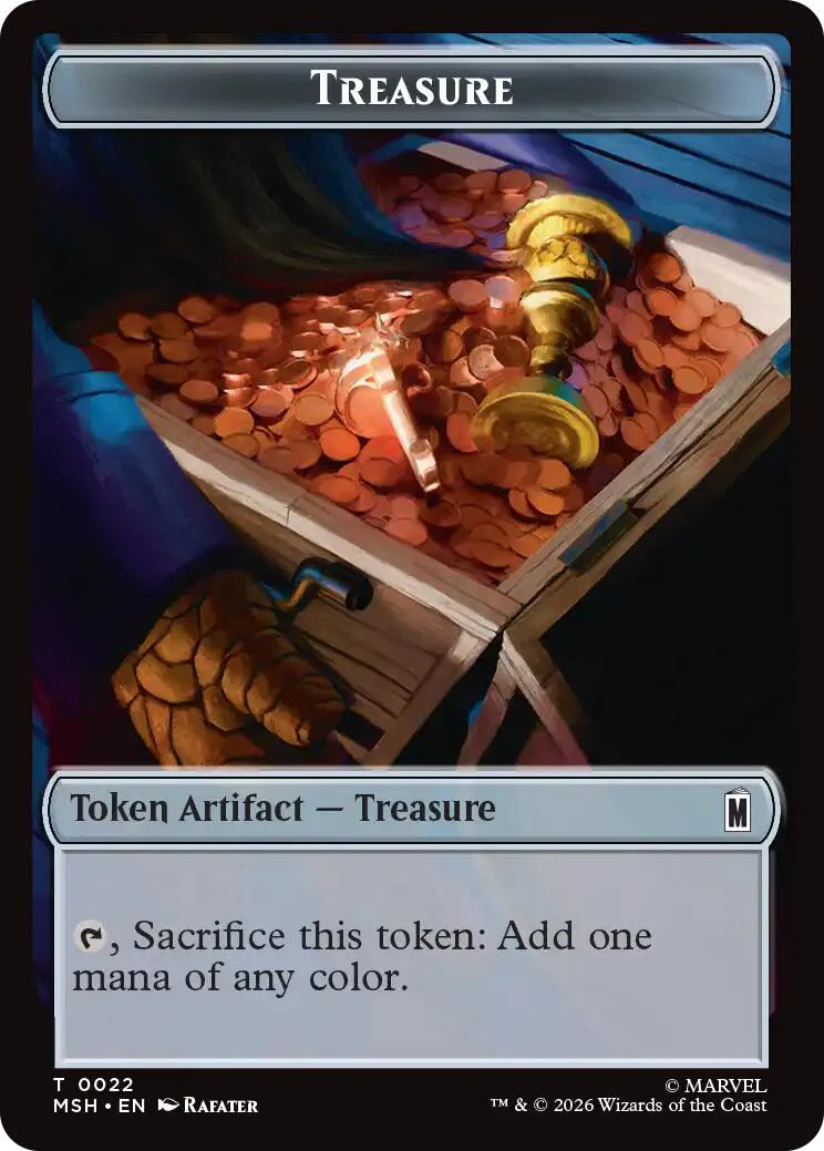 Villain // Treasure Double-Sided Token [Marvel Super Heroes Tokens] - Image 2