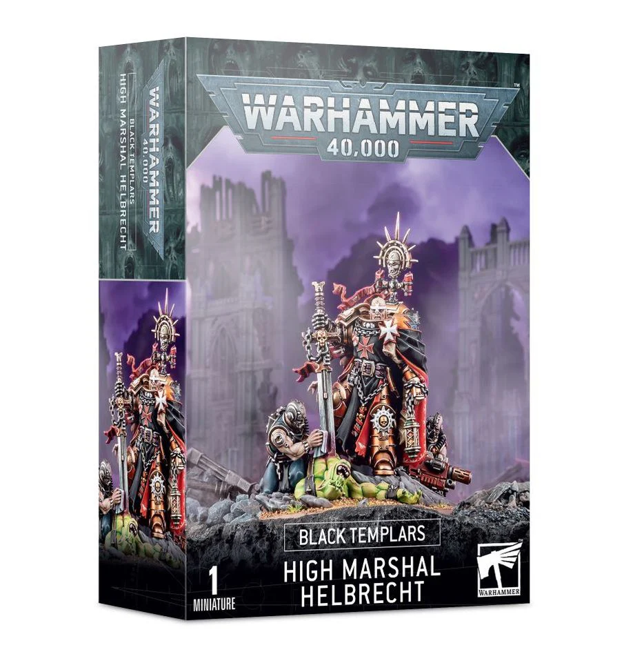 Warhammer 40,000: Black Templars - High Marhal Helbrecht