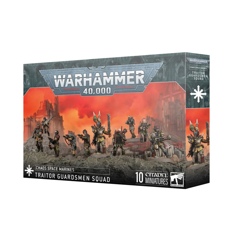 Warhammer 40,000: Choas Space Marines - Traitor Guardsmen Squad