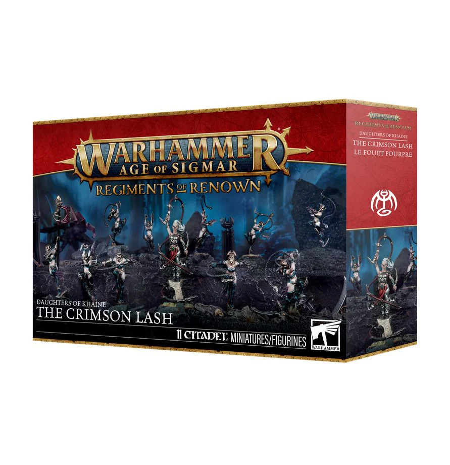 Warhammer Age of Sigmar: Daughters of Khaine - Regiment of Renown: The Crimson Lash
