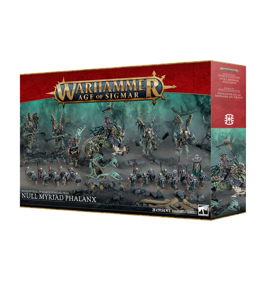 Warhammer Age of Sigmar: Ossiarch Bonereapers - Null Myriad Phalanx Battleforce